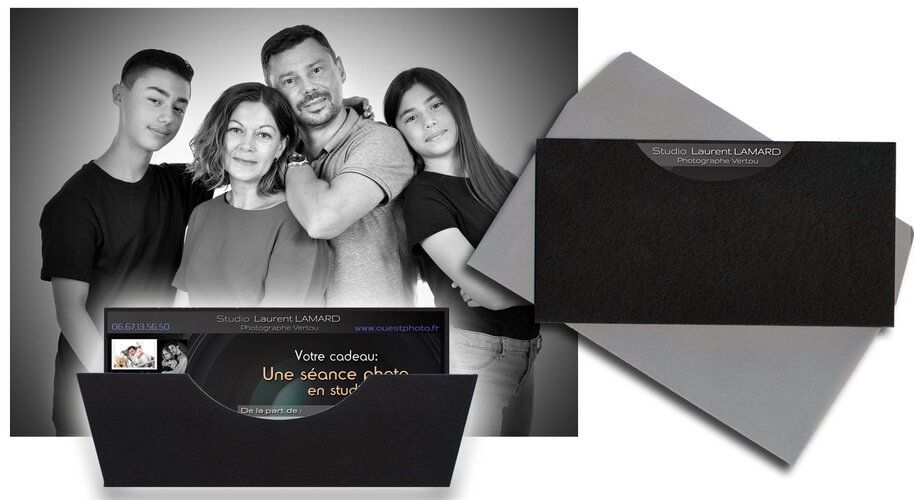 Photographe Vertou, carte cadeau.